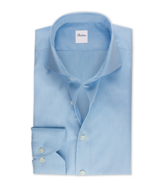 STENSTROMS Chemise en twill rayé bleu clair