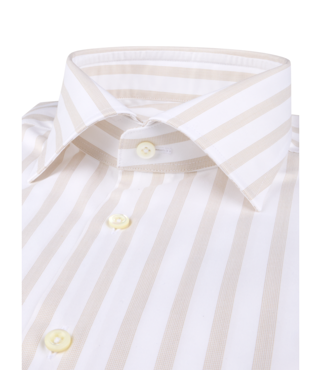 STENSTROMS Chemise en twill rayé beige clair