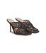 BOSS Leather Sandals with Woven Uppers