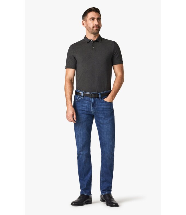 34 HERITAGE Courage Straight Leg Jeans in Mid Urban