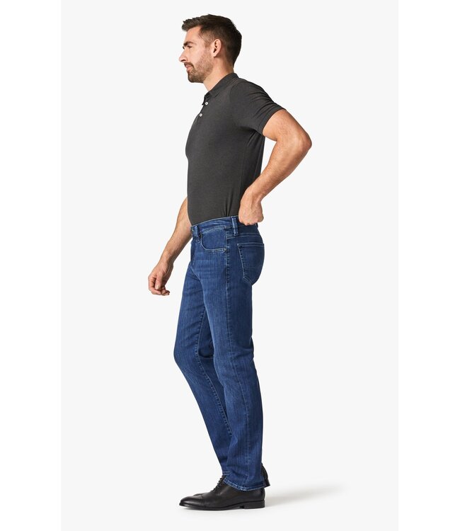 34 HERITAGE Courage Straight Leg Jeans in Mid Urban