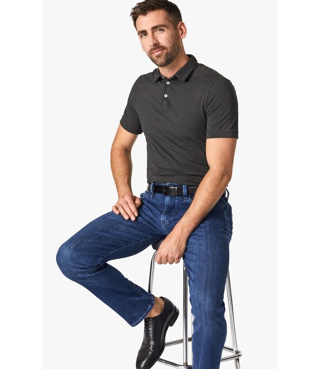 34 HERITAGE Courage Straight Leg Jeans in Mid Urban