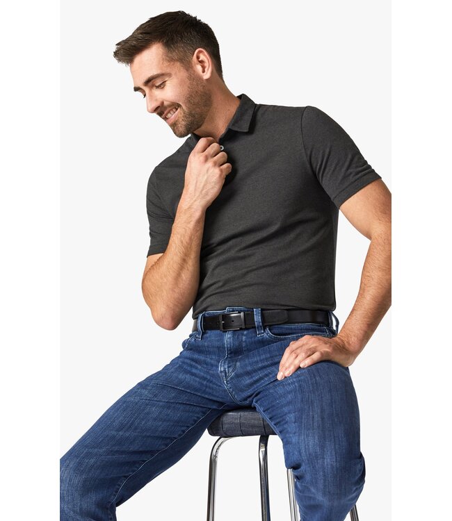 34 HERITAGE Courage Straight Leg Jeans in Mid Urban
