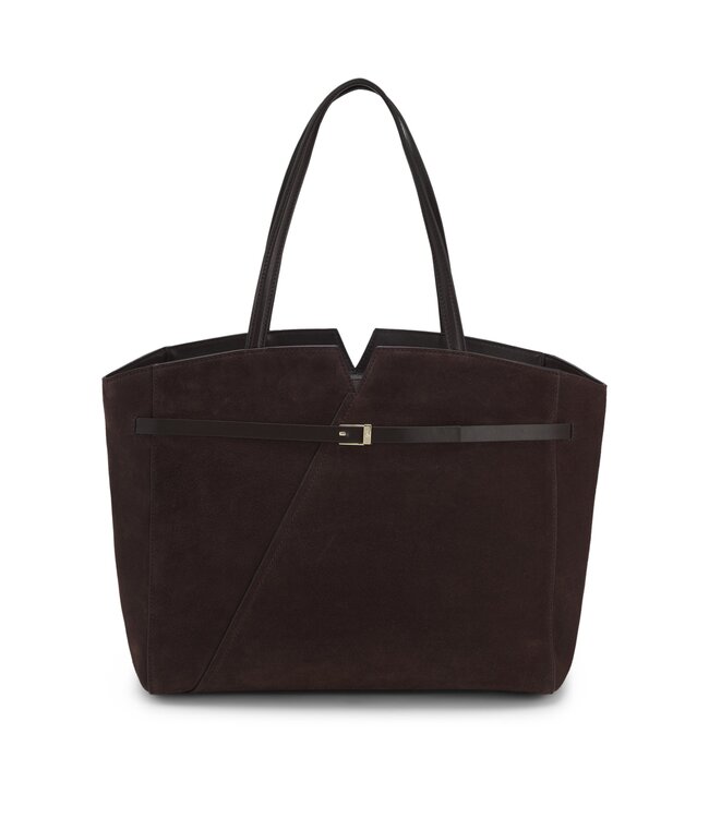 BOSS Sac cabas BOSS REVERS en suède avec détail ceinture