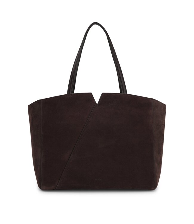 BOSS BOSS REVERS Tote Bag in Suede with Belt Detail