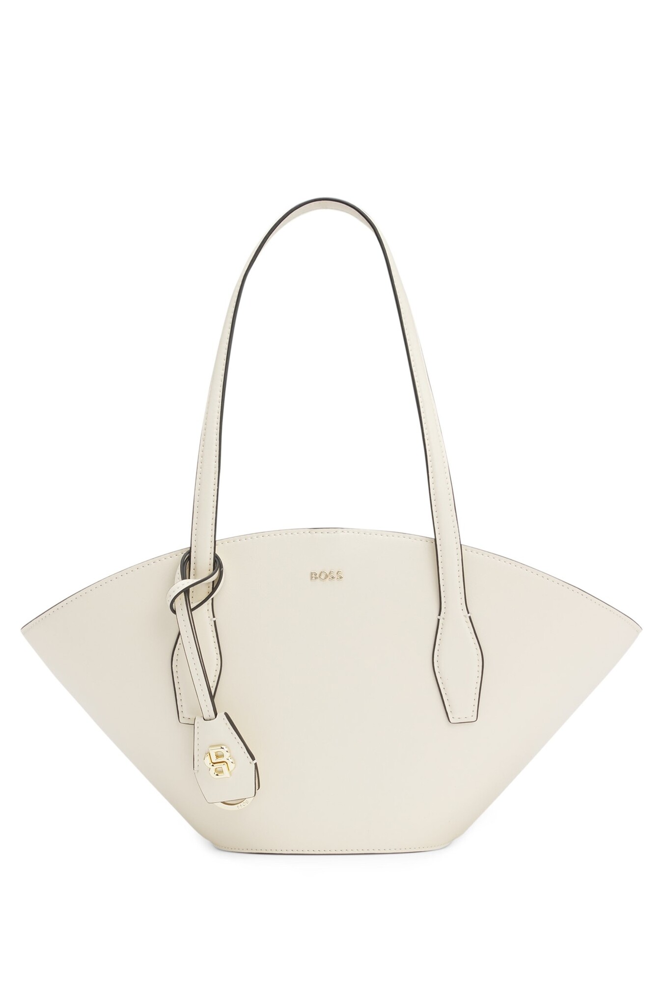 Tote Bag with Double B Monogram Key Ring
