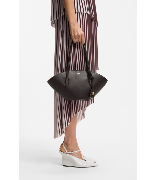 BOSS Sac cabas avec porte-clés monogramme Double B