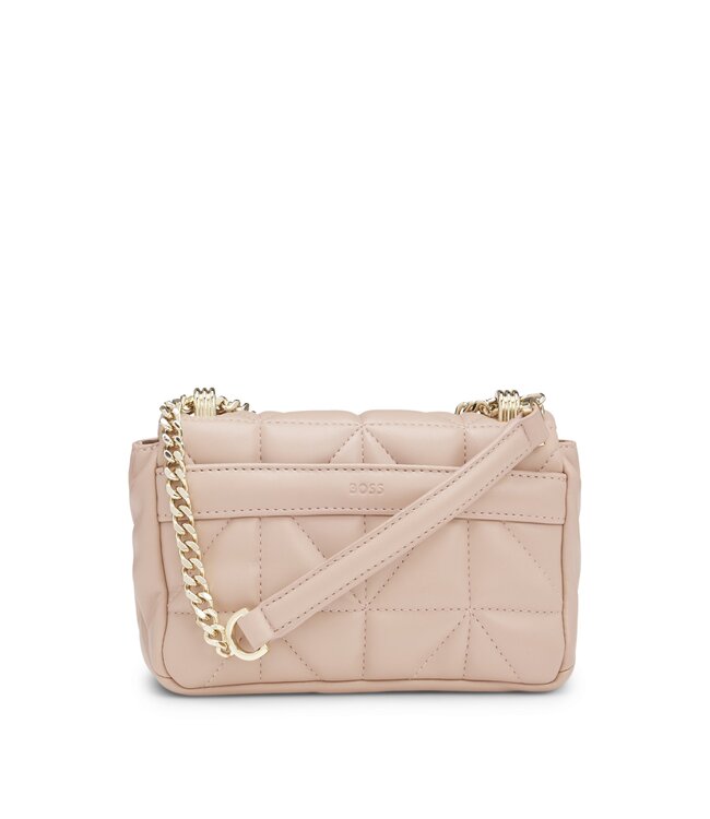 BOSS Petit sac porté épaule matelassé avec monogramme Double B