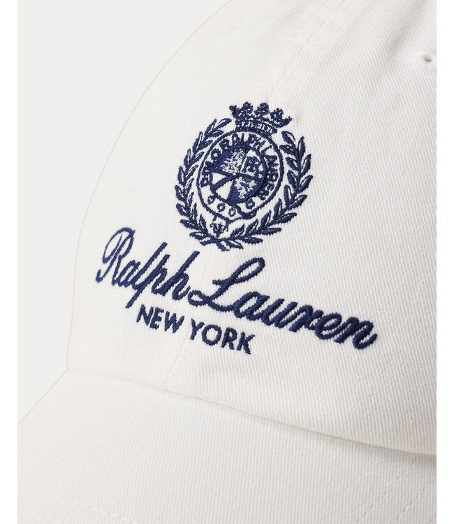 POLO RALPH LAUREN Crest-Embroidered Twill Ball Cap