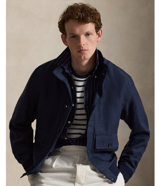 POLO RALPH LAUREN The Barrett Linen Herringbone Jacket