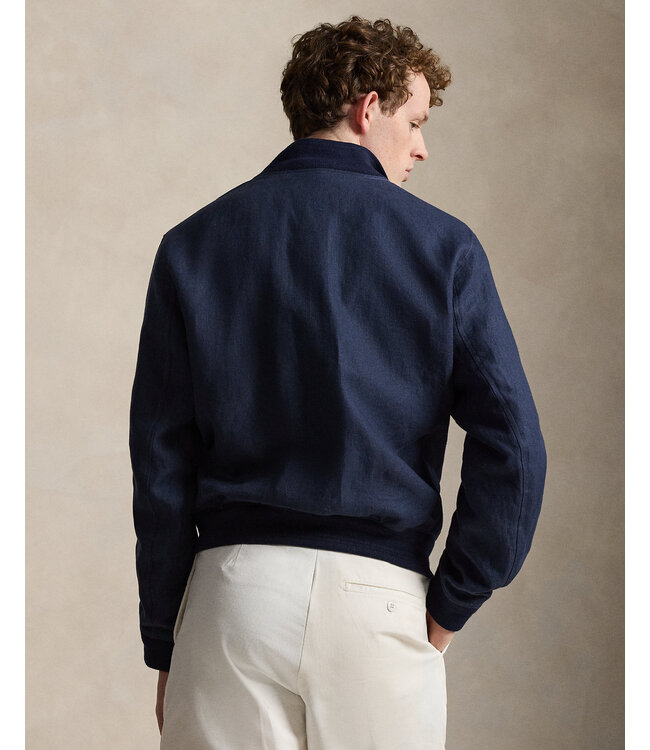 POLO RALPH LAUREN The Barrett Linen Herringbone Jacket