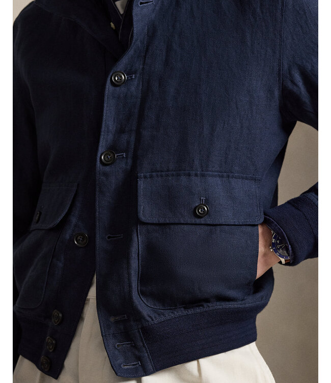 POLO RALPH LAUREN La veste Barrett en lin chevrons