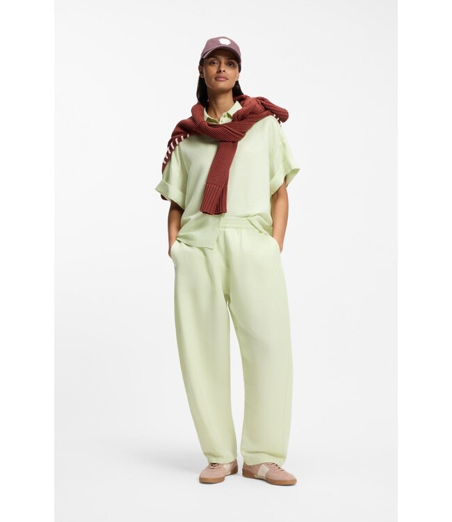 BOSS Regular-Fit Blouse with Rolled Cuffs