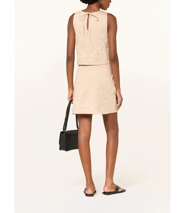 BOSS Valembroi Skirt with Lace Trim