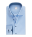 STENSTROMS Light Blue Striped Contrast Twill Shirt