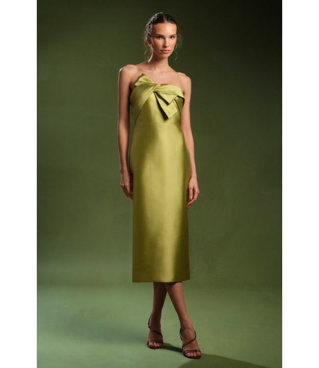 Theia Robe bustier Aliana en mikado