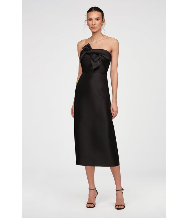 Theia Aliana Strapless Mikado Dress