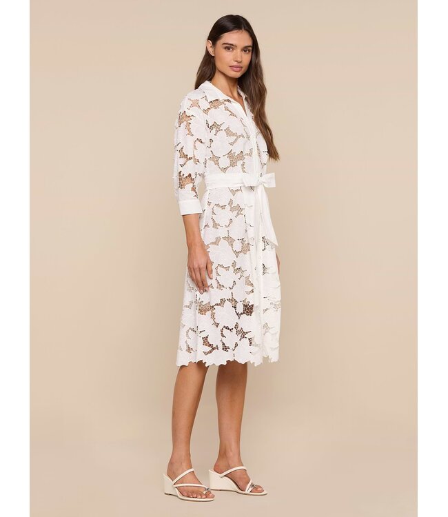 l'agence May Eyelet Shirt Dress