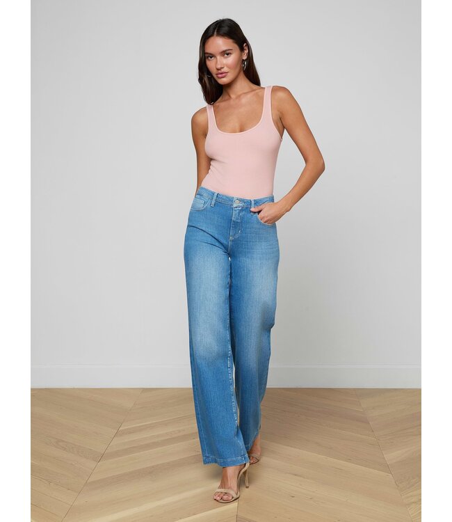 l'agence Clayton Wide-Leg Jean