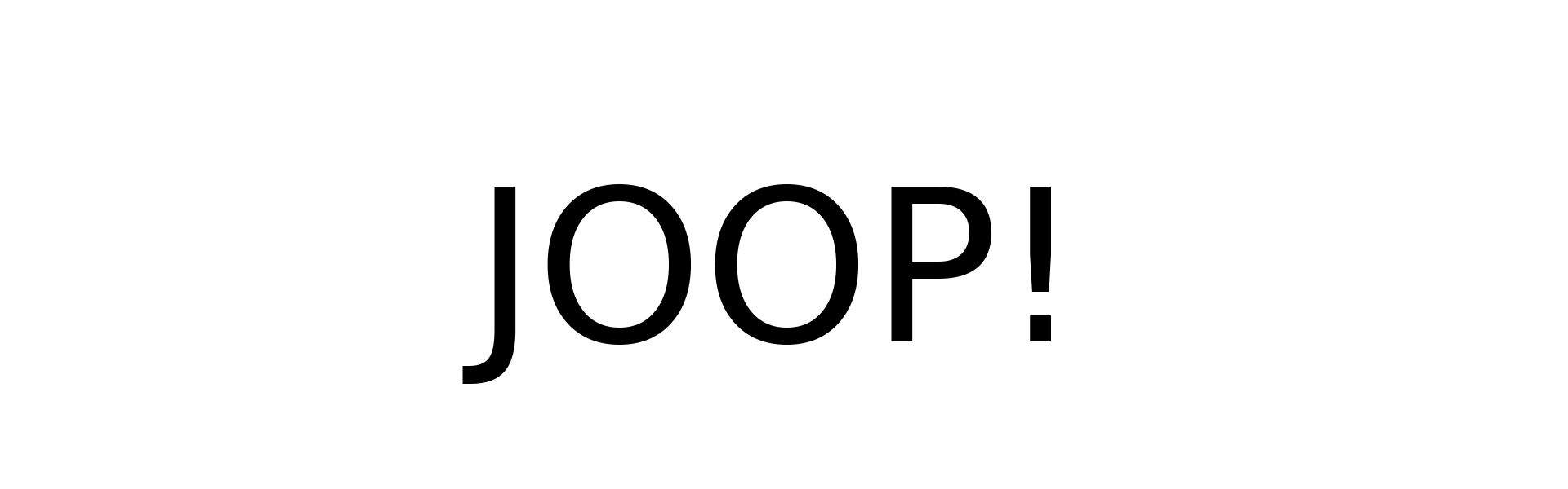 JOOP!