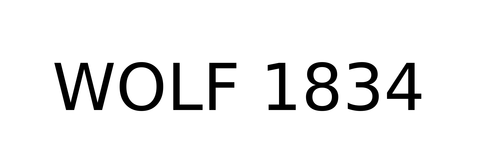 WOLF 1834