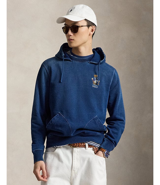 POLO RALPH LAUREN Polo Bear Indigo Terry Hoodie