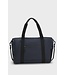 BOSS Faux-Leather Holdall with Reflective Details