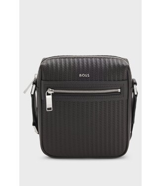BOSS Reporter Bag with Embossed Pattern