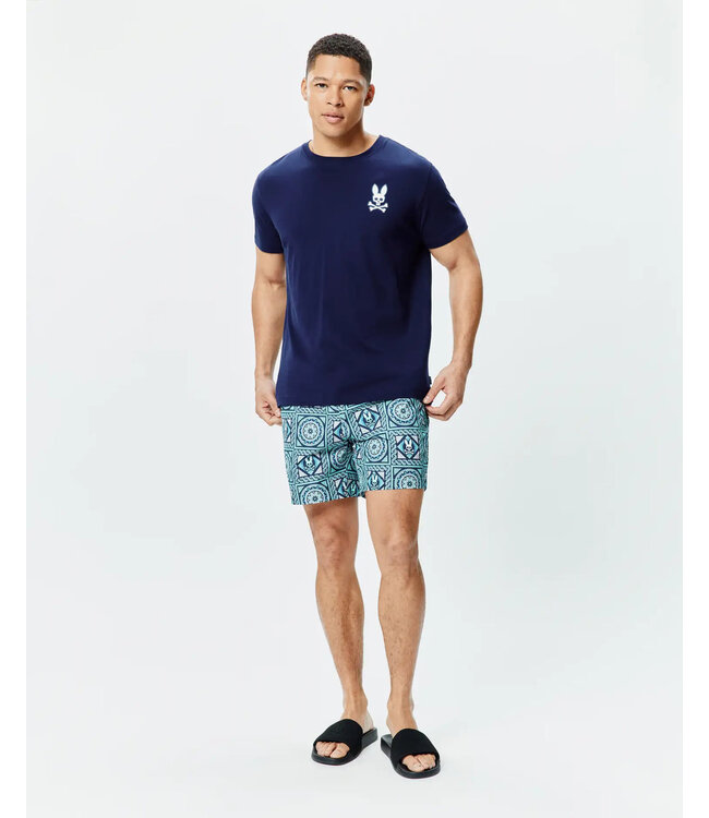 PSYCHO BUNNY Mens Frank Back Graphic Tee