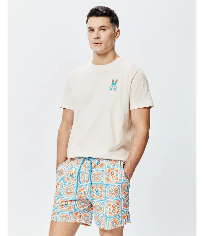 PSYCHO BUNNY Mens Frank Back Graphic Tee