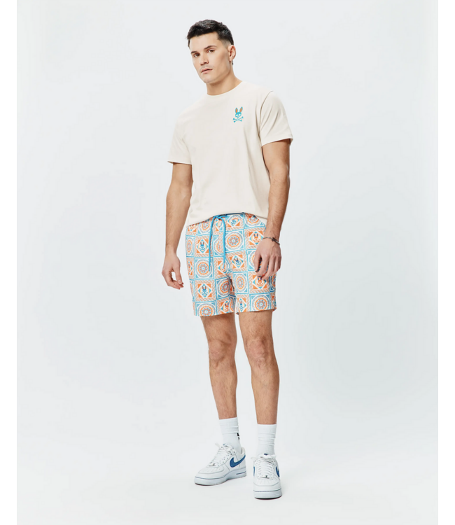 PSYCHO BUNNY Mens Frank Back Graphic Tee