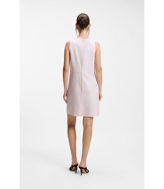 BOSS Linen Blend Sleeveless Dress