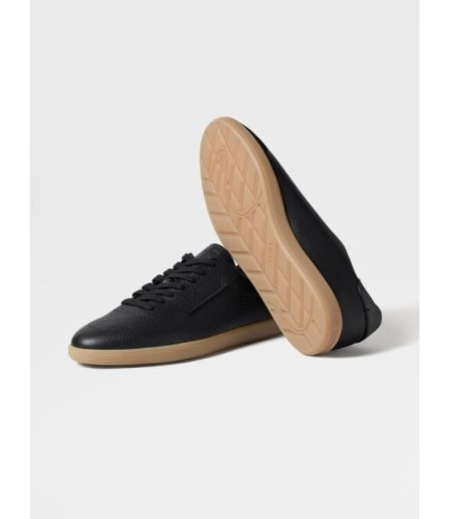 ZEGNA Sneakers 232 en cuir grainé