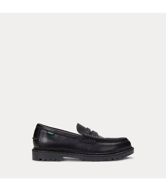 POLO RALPH LAUREN Jett Suede-Trim Leather Penny Loafer POLO RALPH LAUREN Jett Suede-Trim Leather Penny Loafer