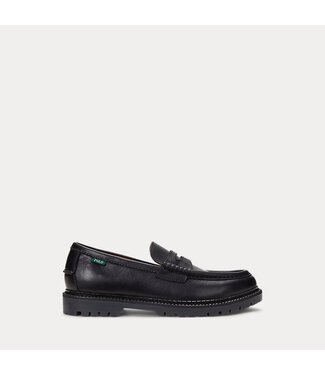 POLO RALPH LAUREN Mocassin penny Jett en cuir avec empiècement en suède