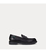 POLO RALPH LAUREN Jett Suede-Trim Leather Penny Loafer