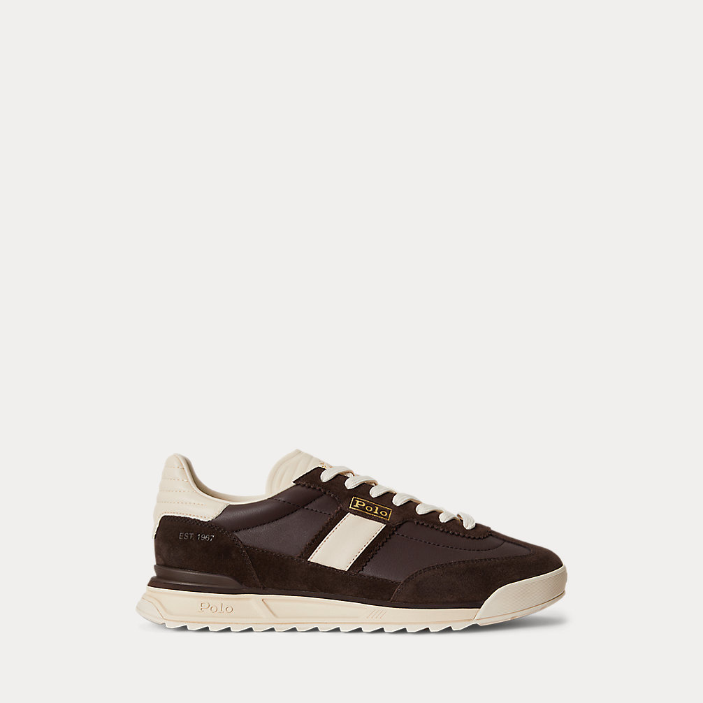 Varick Leather-Suede Sneaker