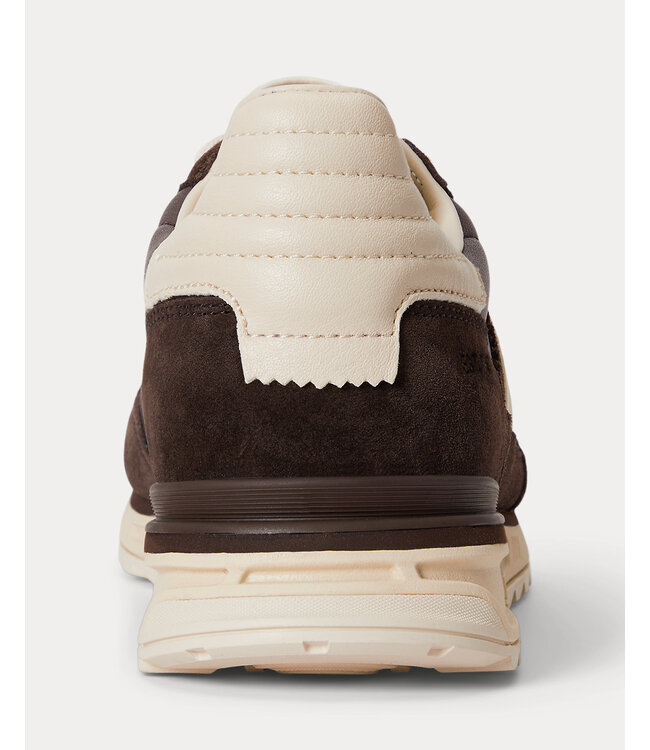 POLO RALPH LAUREN Varick Leather-Suede Sneaker