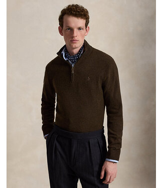 POLO RALPH LAUREN Pull en laine à col zippé