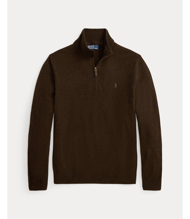 POLO RALPH LAUREN Pull en laine à col zippé