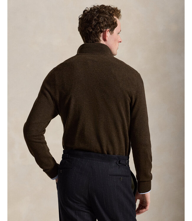 POLO RALPH LAUREN Wool Quarter-Zip Sweater