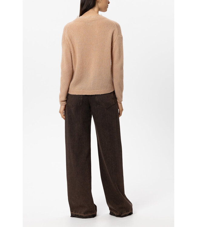 LUISA CERANO Authentic Wide-Leg Denim