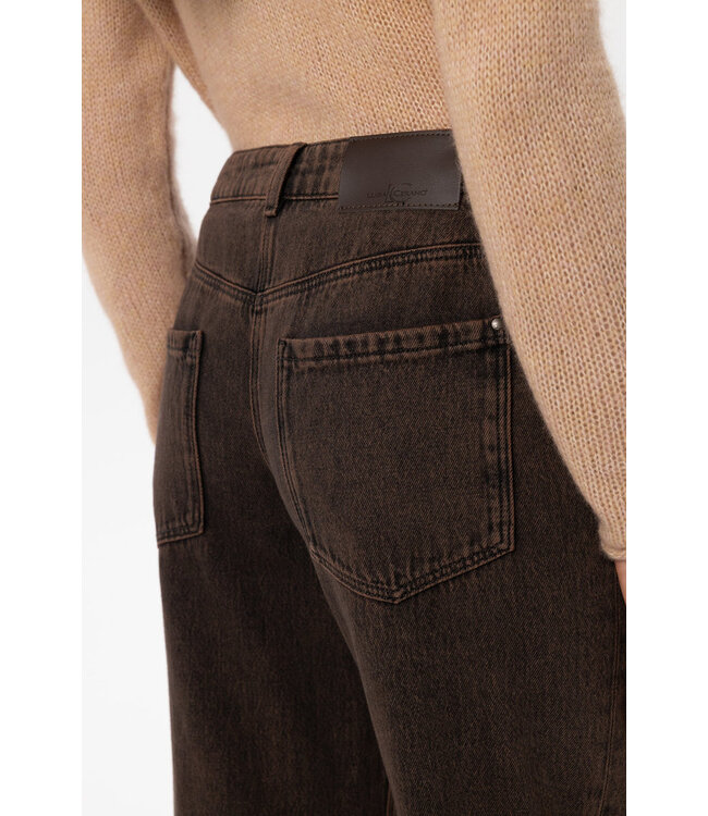 LUISA CERANO Authentic Wide-Leg Denim