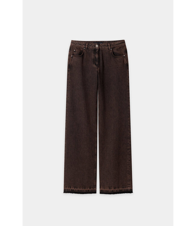 LUISA CERANO Authentic Wide-Leg Denim