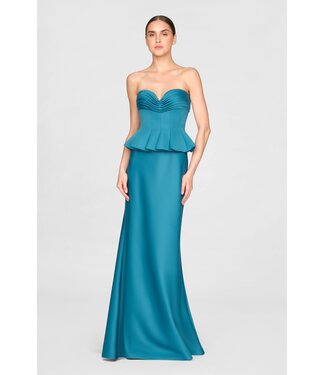 Theia Robe longue Sydney sans bretelles Theia Robe longue Sydney sans bretelles