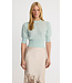 SMYTHE Cropped Pouf Sleeve Sweater