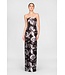 Theia Cleo Strapless Column Gown