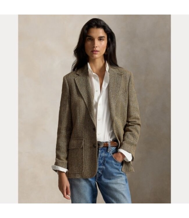 PREBOOK | Ralph Lauren North America Single-Breasted Herringbone Blazer