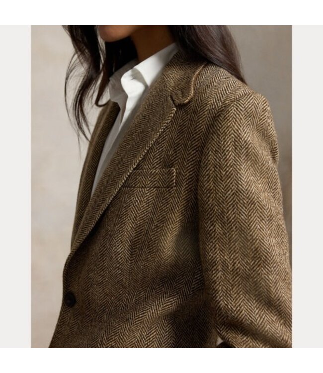 PREBOOK | Ralph Lauren North America Single-Breasted Herringbone Blazer