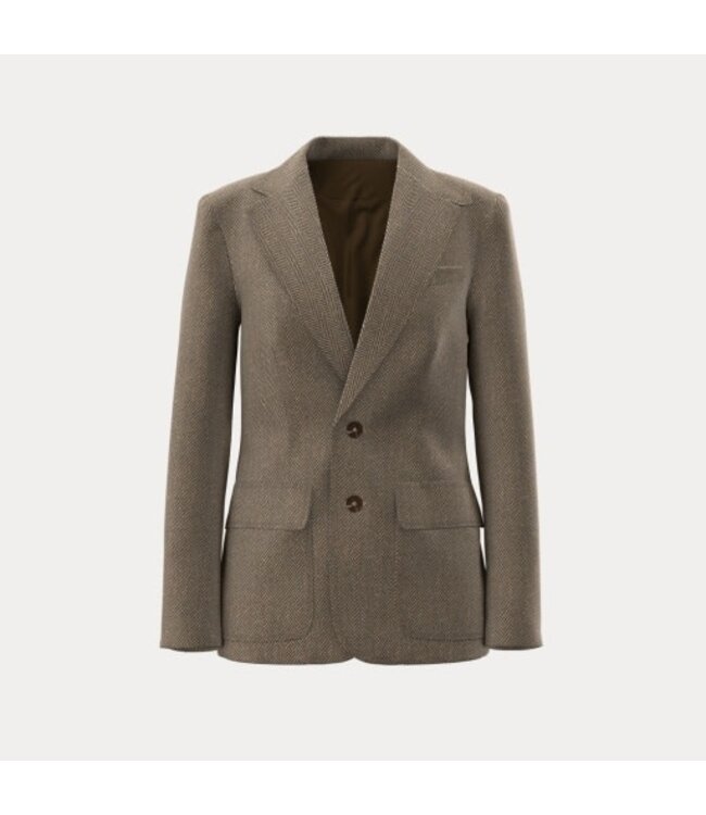 PREBOOK | Ralph Lauren North America Single-Breasted Herringbone Blazer